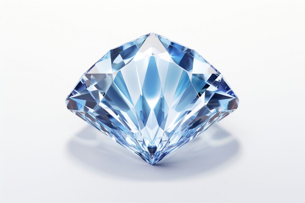 Crown shape gemstone jewelry diamond.