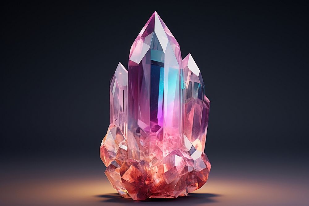 Galaxy gemstone crystal mineral.