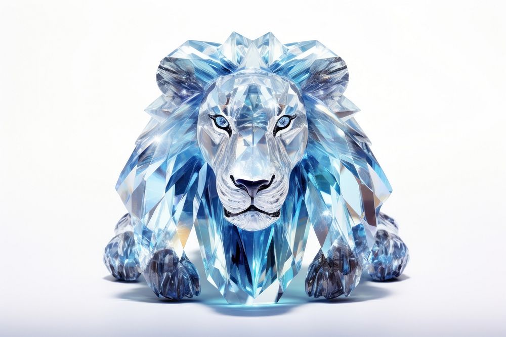 Lion gemstone crystal jewelry.