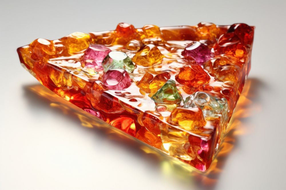 Gemstone food crystal jewelry.