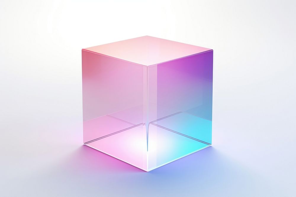 Cube shape white background simplicity.