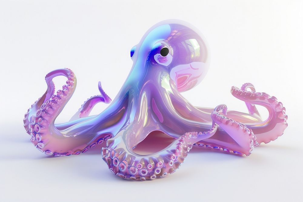 Octopus animal invertebrate translucent.