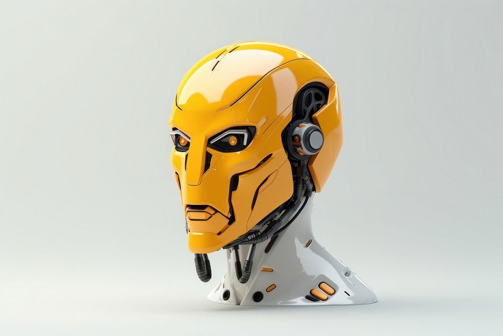Robot head representation technology clothing.