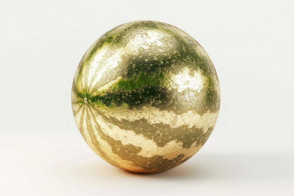 Watermelon sphere plant gold.