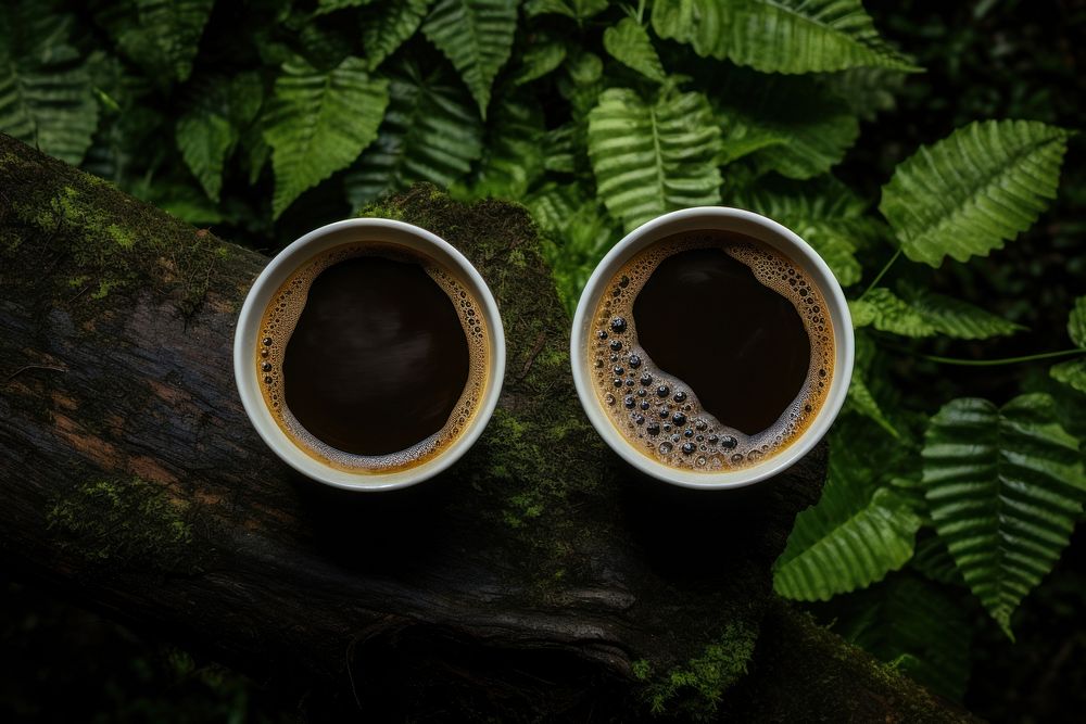 Coffee nature drink cup. AI generated Image by rawpixel.