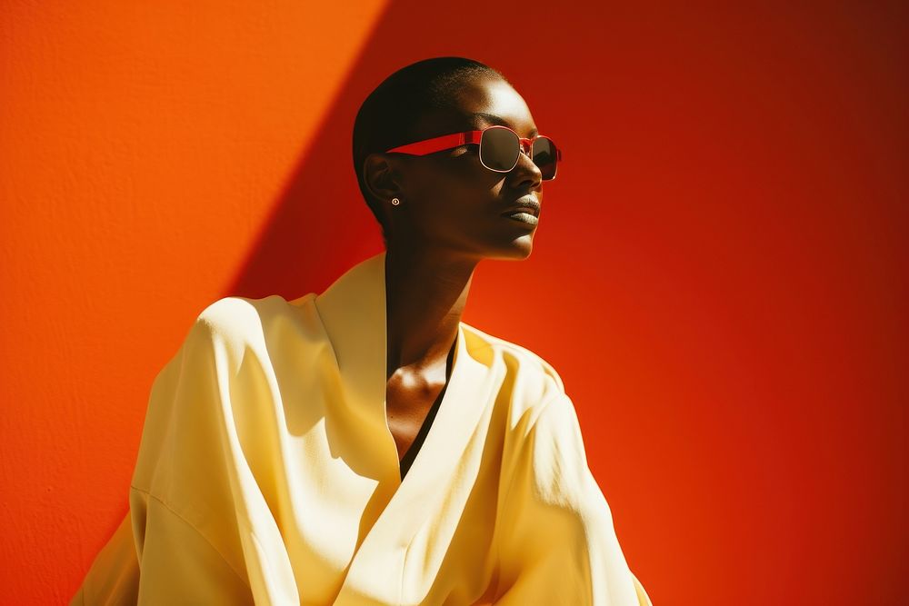 Women fashion photography sunglasses.