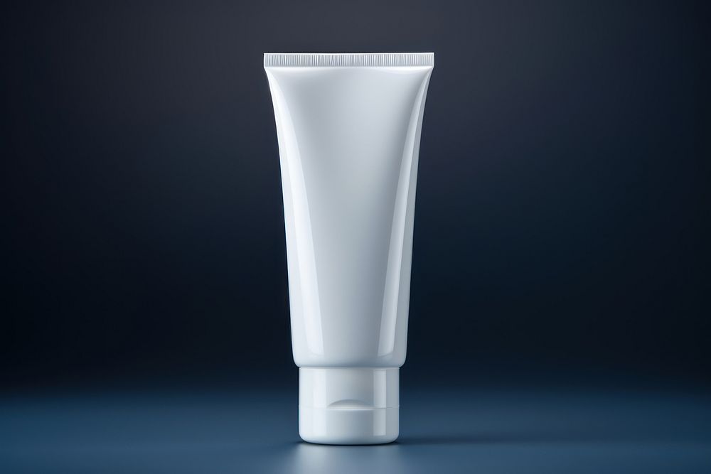 Blank cosmetic tube  cosmetics bottle aftershave.