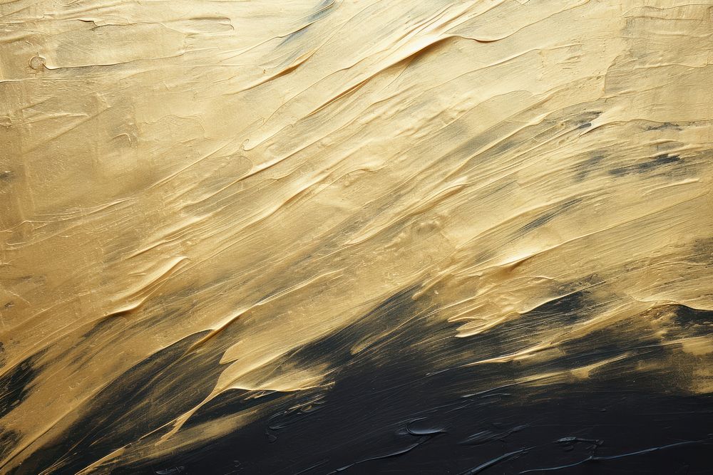  Acrylic paint textured abstract gold. AI generated Image by rawpixel.