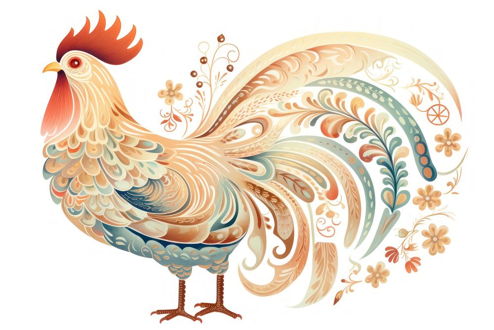 Chicken poultry drawing animal.