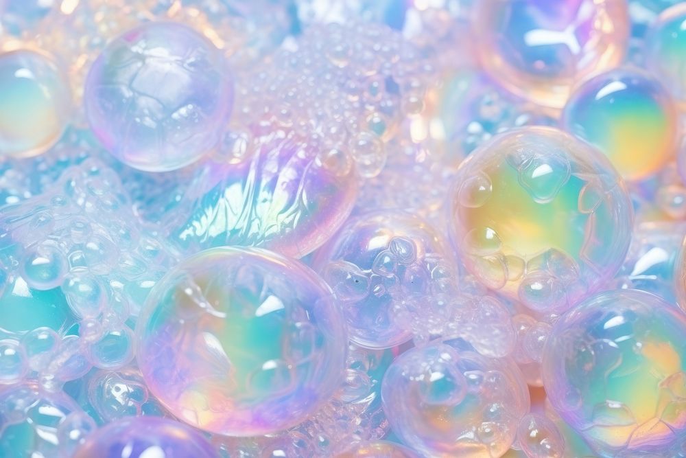 Bubble soap texture backgrounds pattern transparent.