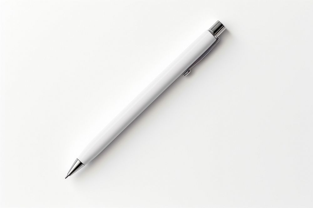 Pen white background writing pencil.