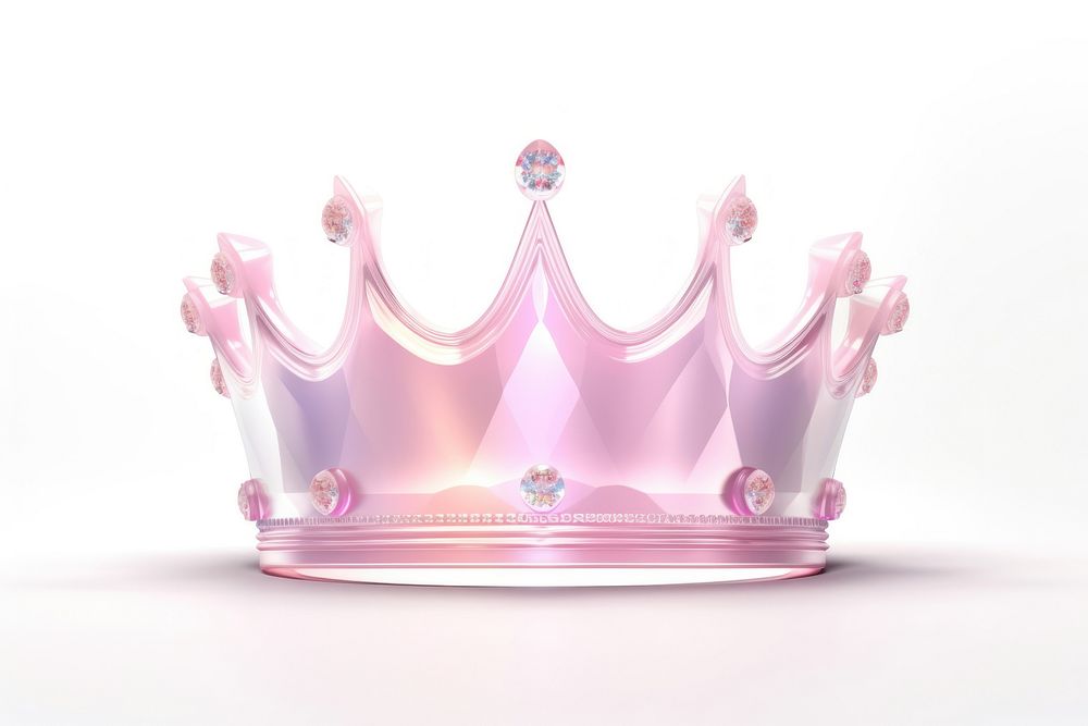 Crown tiara pink celebration. AI generated Image by rawpixel.