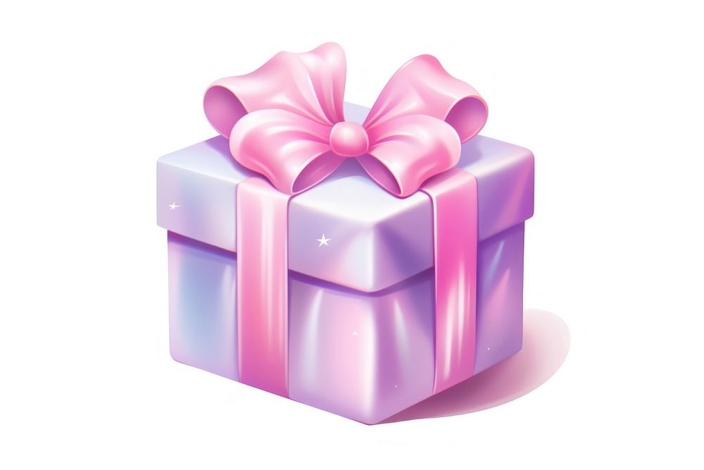 Gift box pink white background celebration. AI generated Image by rawpixel.