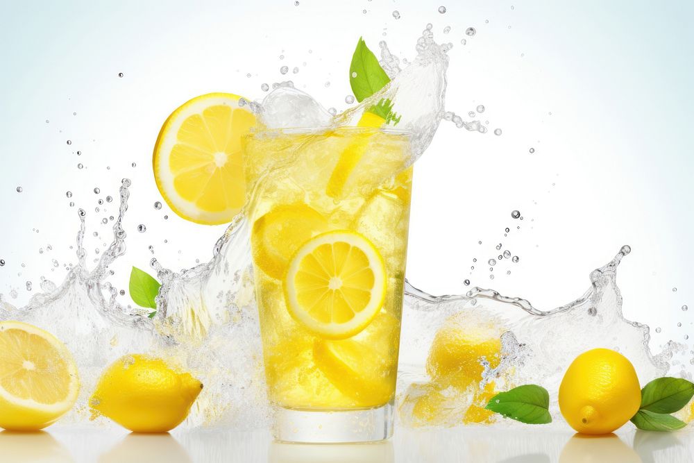 Lemon drink lemonade fruit.