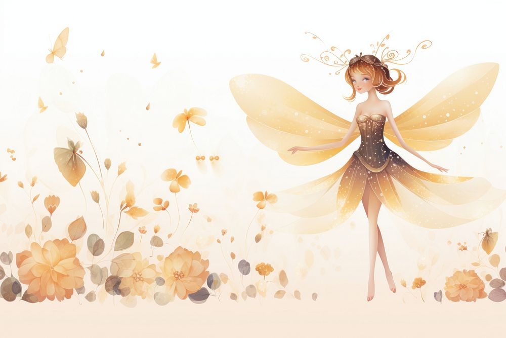 Fairy celebration creativity butterfly.