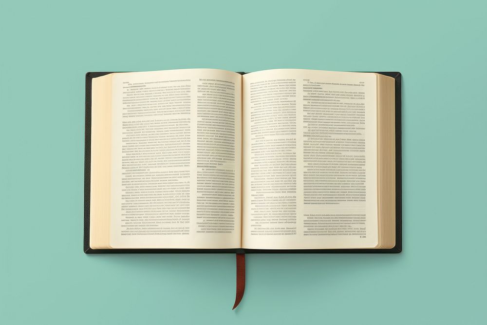 Bible closed book publication reading text. AI generated Image by rawpixel.