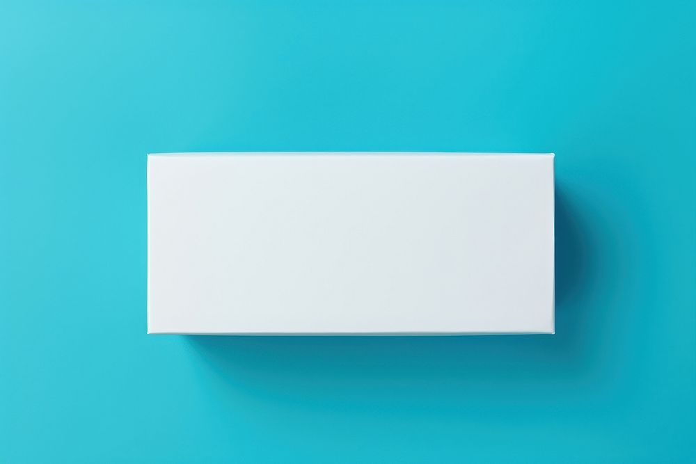 Cardbox paper simplicity turquoise. AI generated Image by rawpixel.