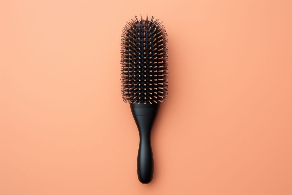 Hairbrush cosmetics tool simplicity. AI generated Image by rawpixel.