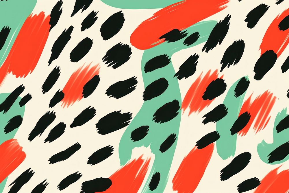 Painting leopard print pattern line | Free Photo Illustration - rawpixel