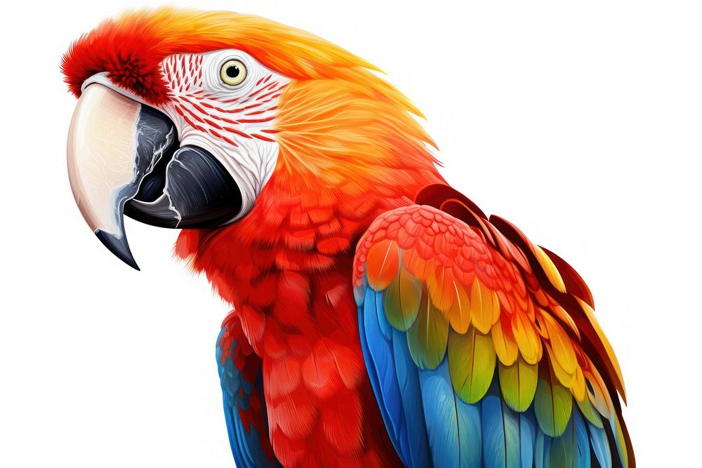 Parrot animal bird beak.