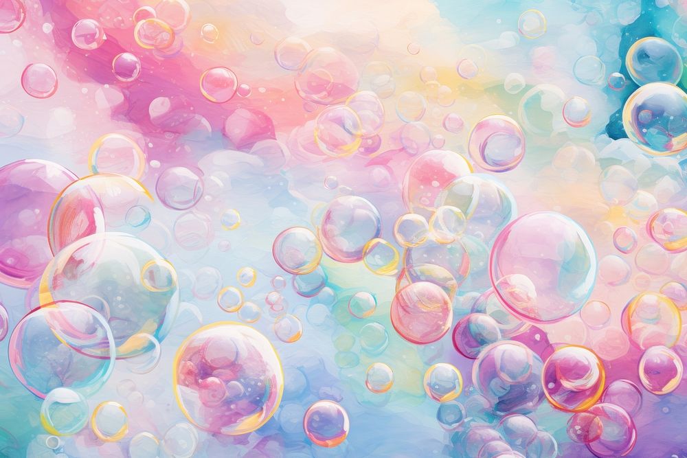  Bubbles backgrounds pattern soap. AI generated Image by rawpixel.