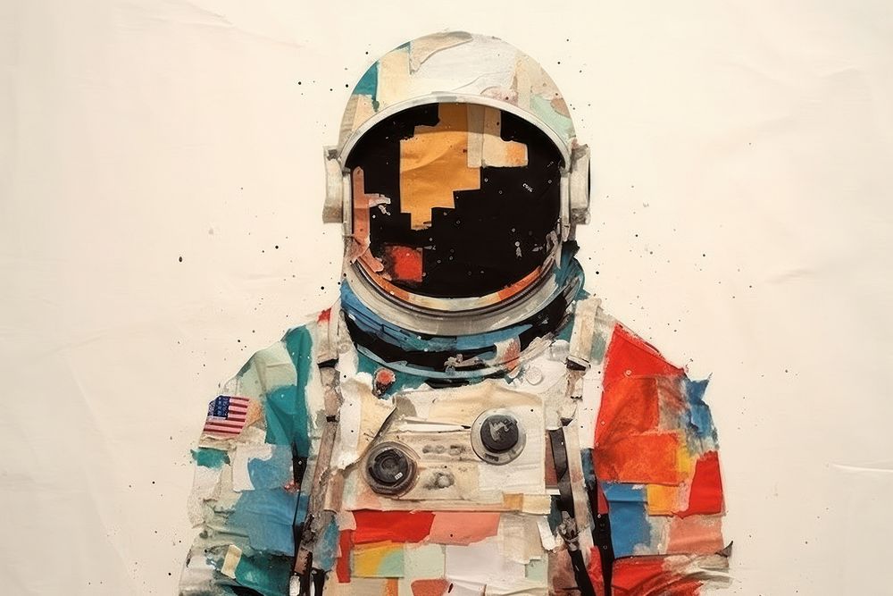 Astronaut astronaut art portrait.
