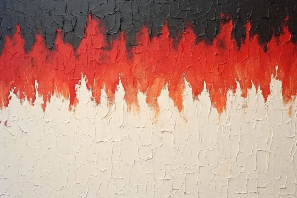Field of fire abstract wall art.