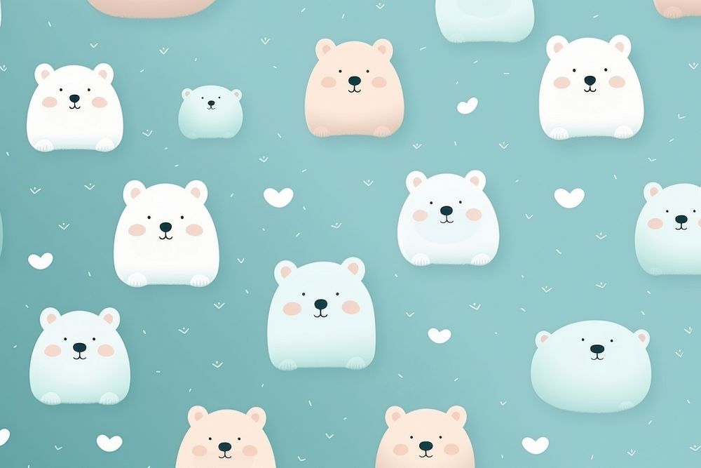  Bears backgrounds mammal animal. AI generated Image by rawpixel.