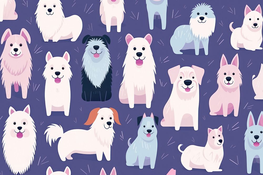  Dogs backgrounds mammal animal. AI generated Image by rawpixel.