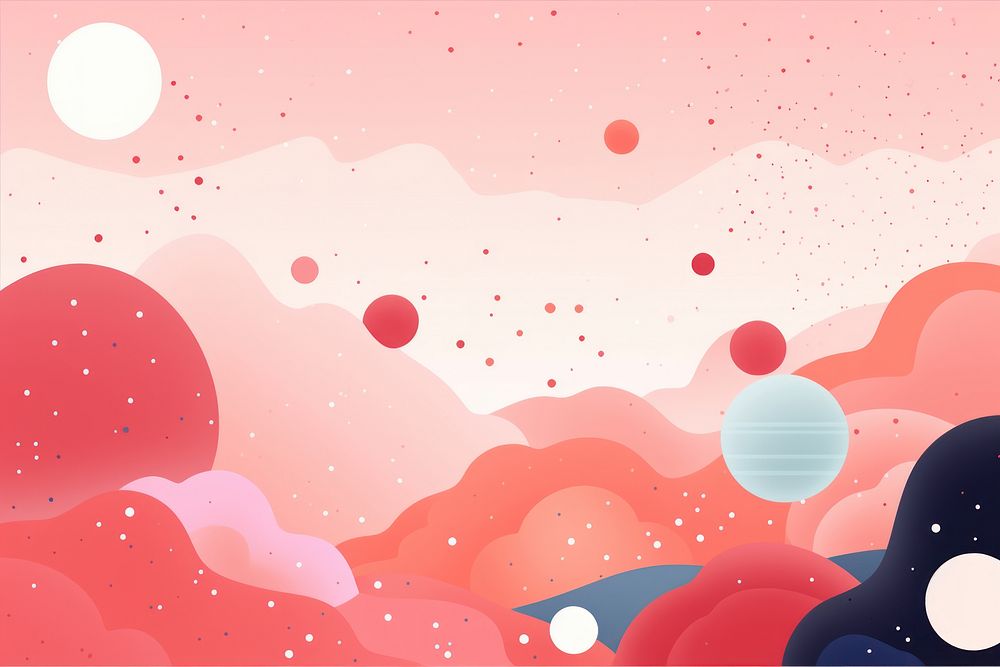  Planet backgrounds pattern tranquility. AI generated Image by rawpixel.