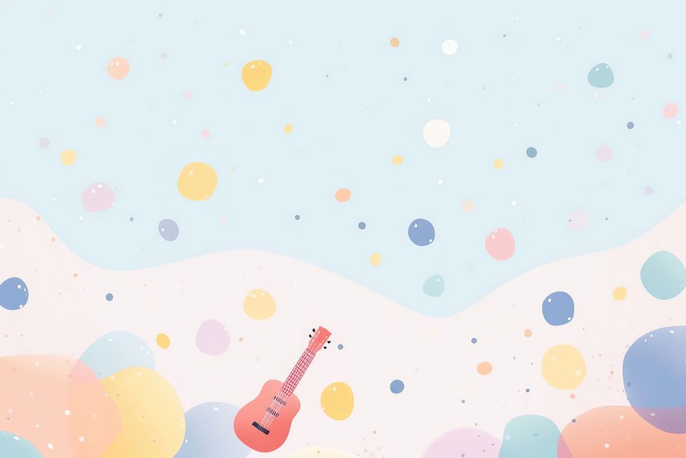  Song Note backgrounds confetti pattern. AI generated Image by rawpixel.