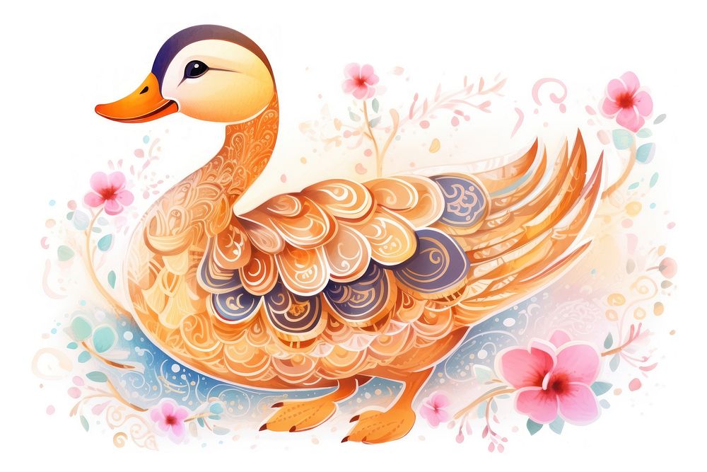 Peking duck animal bird representation.
