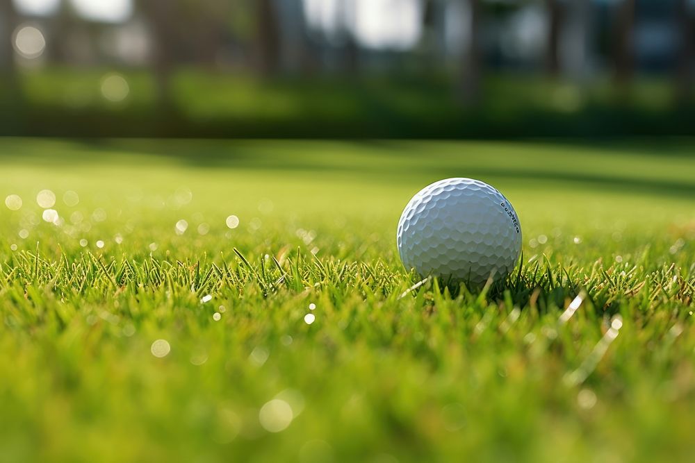 Golf sport ball outdoors sports grass.