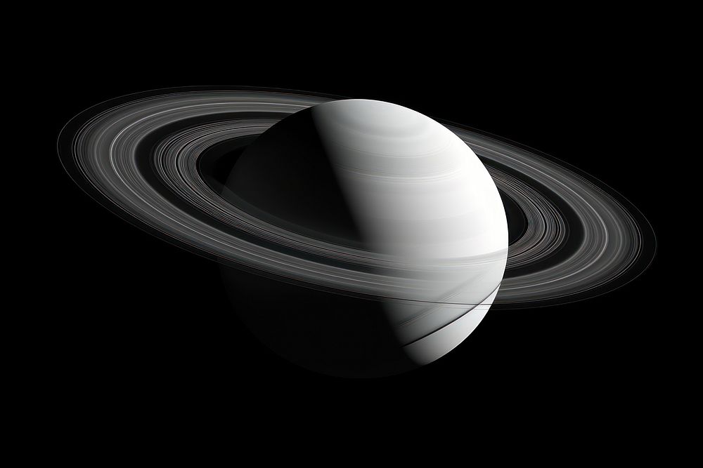 Saturn astronomy planet space.