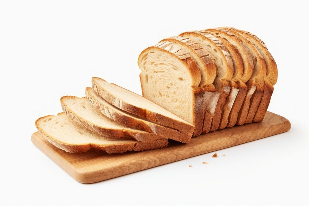 Sliced bread sliced food sliced bread. AI generated Image by rawpixel.