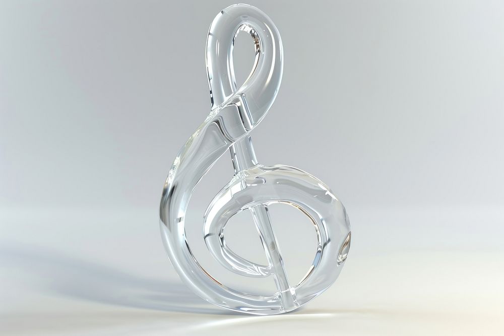 Music note jewelry silver accessories.