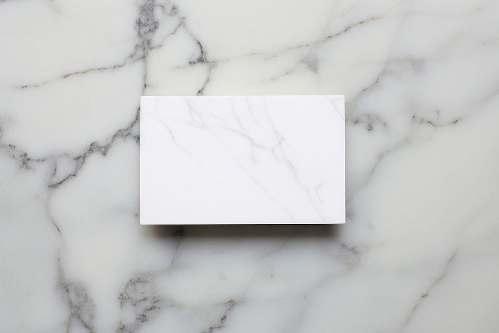 Marble paper white tile.