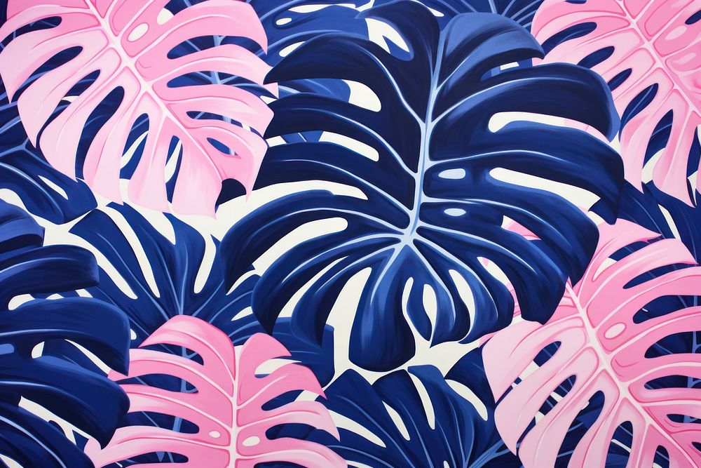 Wallpaper background of monstera leaf backgrounds outdoors pattern.