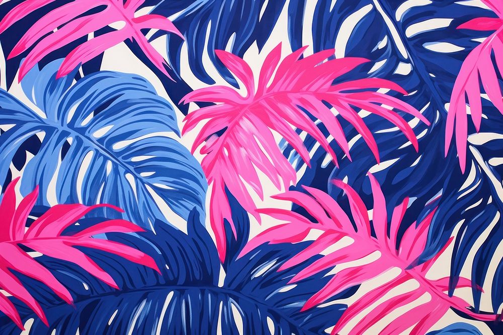 Wallpaper background of tropical leaf backgrounds tropics pattern.