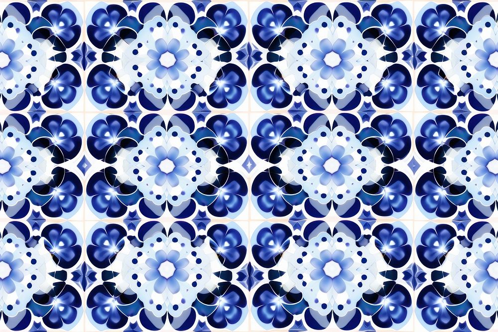 Tile pattern of galaxy backgrounds white blue.