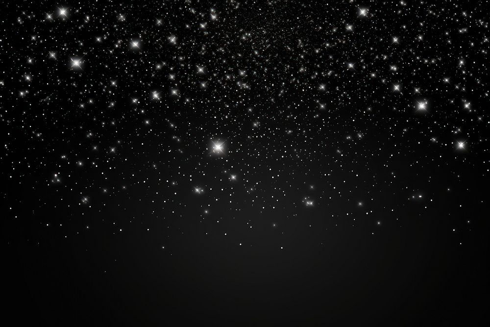 Dark black with silver color specks backgrounds astronomy abstract.