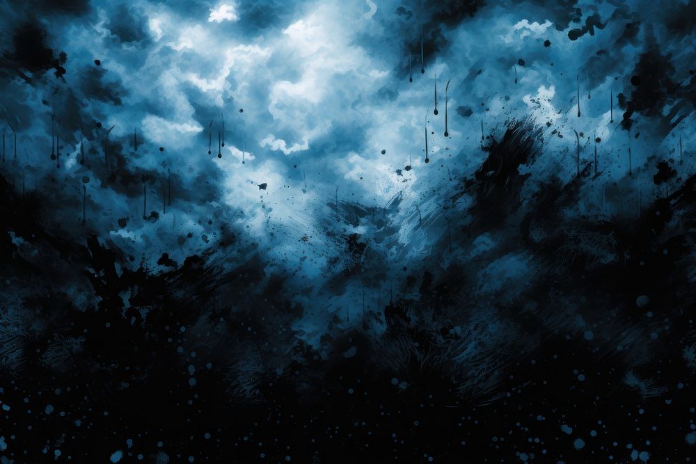 Black with sky bule spray backgrounds night astronomy.