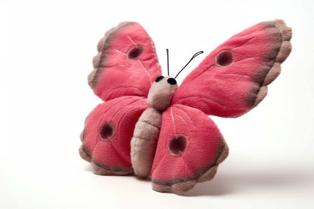 Stuffed doll butterfly wildlife animal insect.