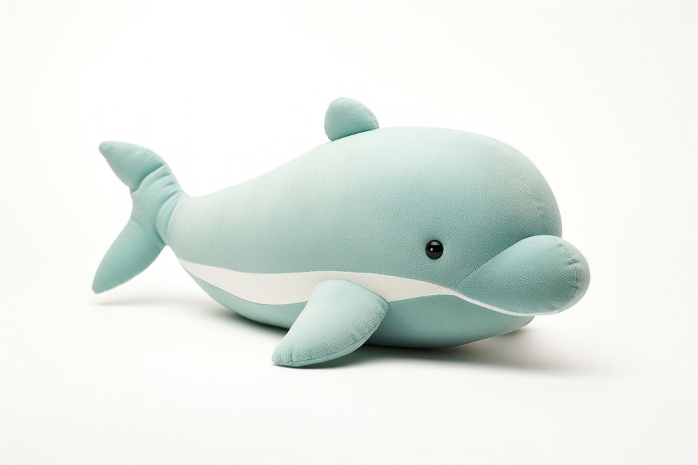 Stuffed doll whale animal mammal toy.