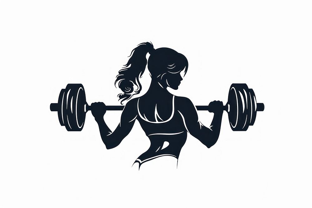 Woman Exercise dumbbell exercise sports.