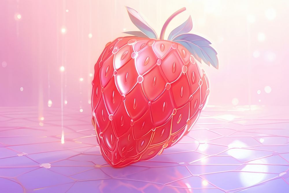 Strawberry holography fruit plant food.