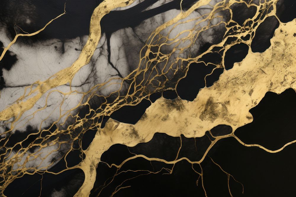 Marble gold thunderstorm backgrounds. AI generated Image by rawpixel.