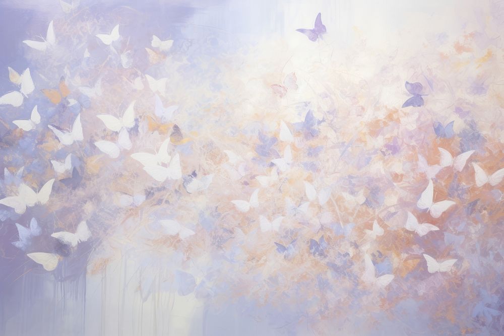 Acrylic paint butterflies background backgrounds painting texture.