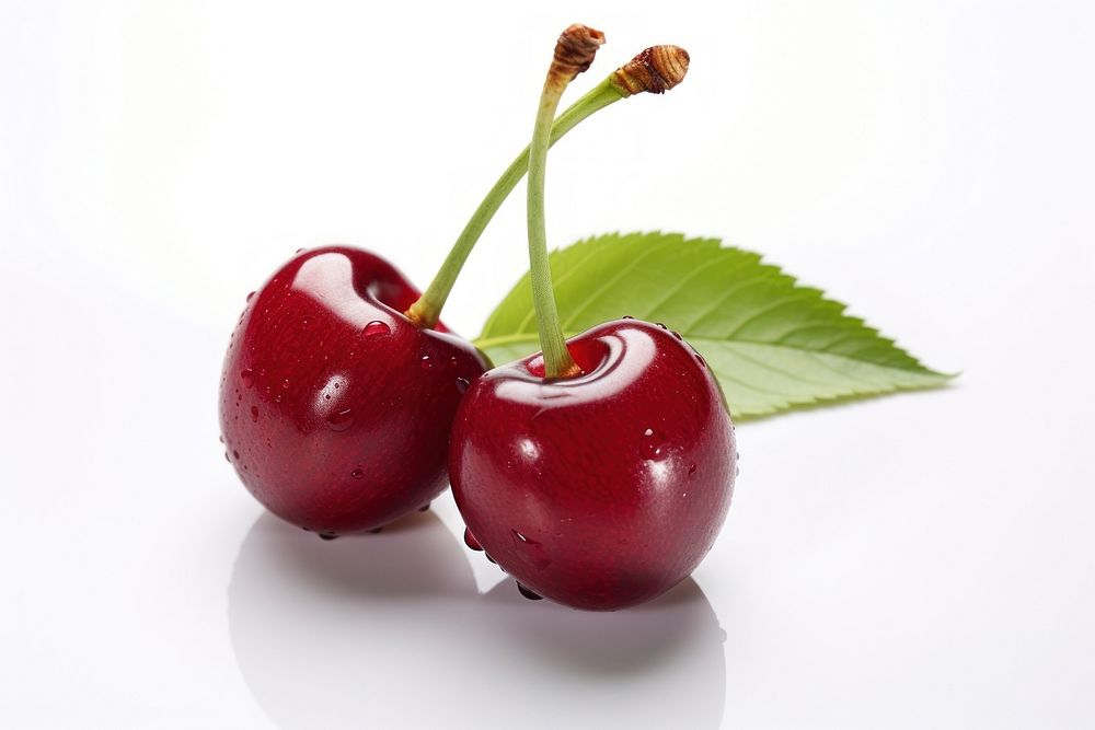 Ripe cherry fruit plant food.