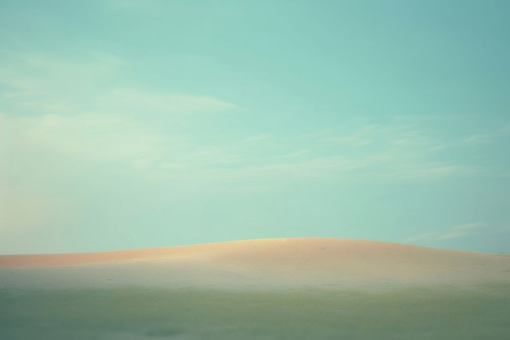  Dreamy pastel Italy landscape background backgrounds outdoors horizon. AI generated Image by rawpixel.